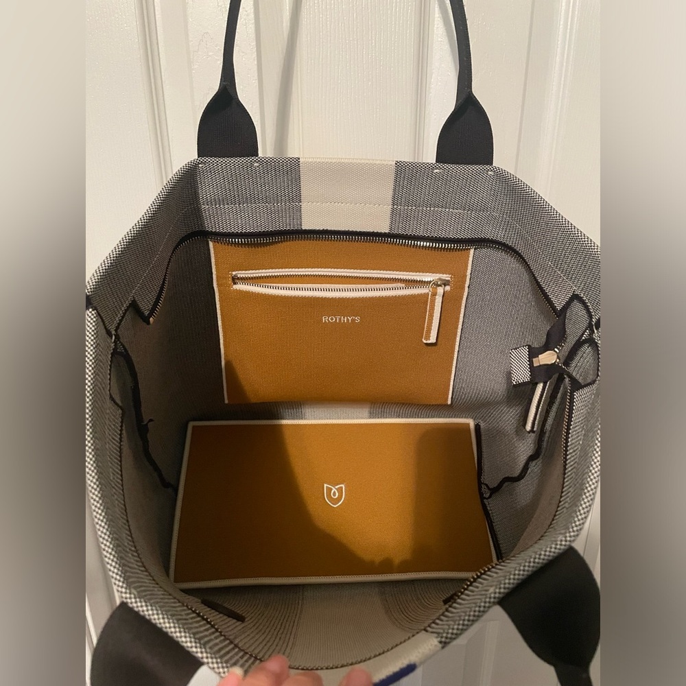 Rothy’s Grey Mist Essential Tote - Picture 3 of 5